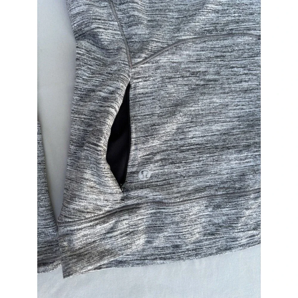 Lululemon Cypress Kiss Womens 6 Grey Long Sleeve Athleisure Train Running Shirt